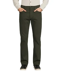 Roundtree & Yorke Andrew Straight Fit 5-Pocket Pants