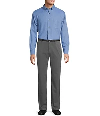 Roundtree & Yorke Andrew Straight Fit Textured Chino Pants