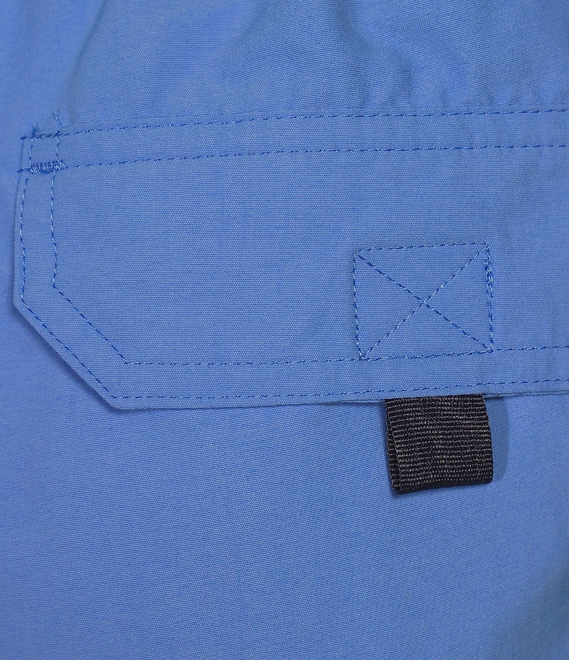 Roundtree & Yorke Aqua-Charter 7#double; Solid Swim Trunks