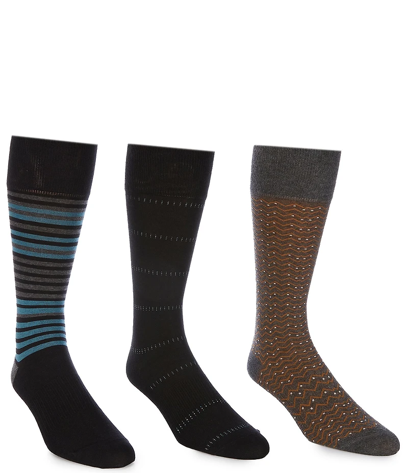 Roundtree & Yorke Multi 3-Pack Socks