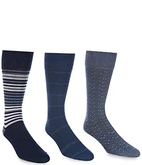Roundtree & Yorke Multi 3-Pack Socks