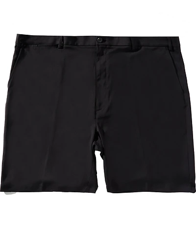 Roundtree & Yorke Big & Tall 9#double; and 11#double; Inseam Solid Performance Shorts