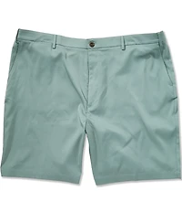 Roundtree & Yorke Big & Tall 9#double; and 11#double; Inseam Solid Performance Shorts