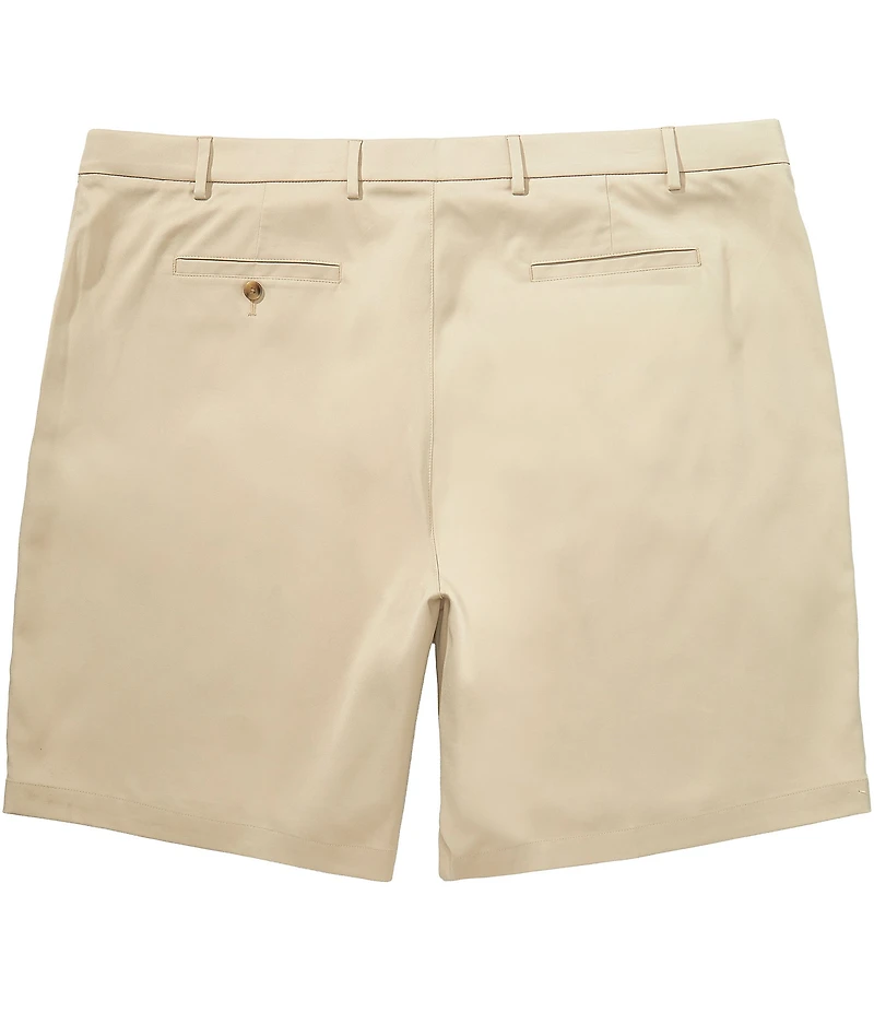 Roundtree & Yorke Big & Tall 9#double; and 11#double; Inseam Solid Performance Shorts