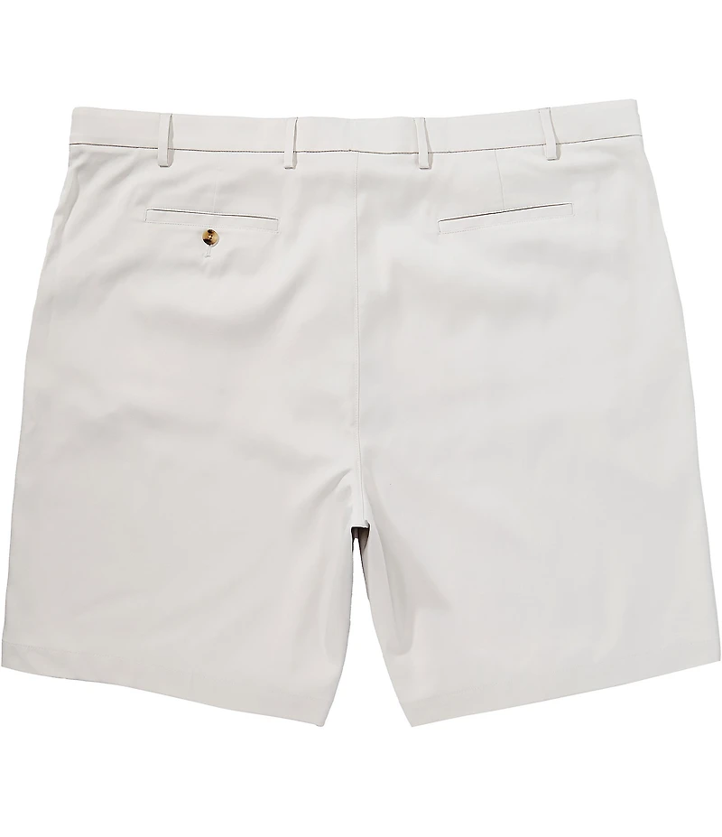 Roundtree & Yorke Big & Tall 9#double; and 11#double; Inseam Solid Performance Shorts