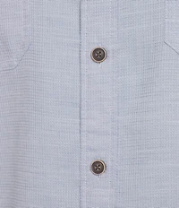 Roundtree & Yorke Big & Tall Short Sleeve Textured Solid Sport Shirt