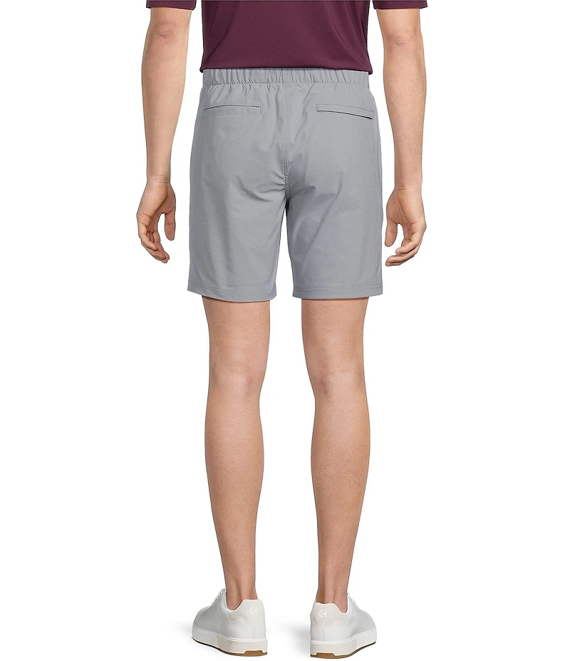 Roundtree & Yorke Big & Tall 8#double; Inseam Flat Front Performance Shorts