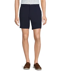 Roundtree & Yorke Big & Tall 9#double; Flat Front Performance Shorts