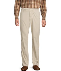 Roundtree & Yorke Big & Tall Andrew Straight Fit 5-Pocket Pants