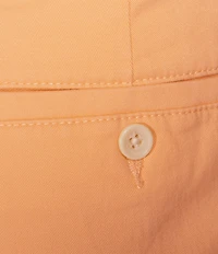 Roundtree & Yorke Big & Tall Flat Front Washed Chino 9-11#double; Inseam Shorts