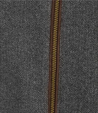 Roundtree & Yorke Big & Tall Herringbone Wool Hipster Jacket