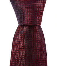 Roundtree & Yorke Big & Tall Kodi Faux Knit Solid Silk 3 1/8#double; Tie