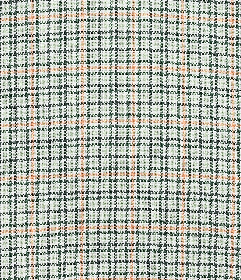 Roundtree & Yorke Big & Tall Long Sleeve Medium Plaid Oxford Sport Shirt
