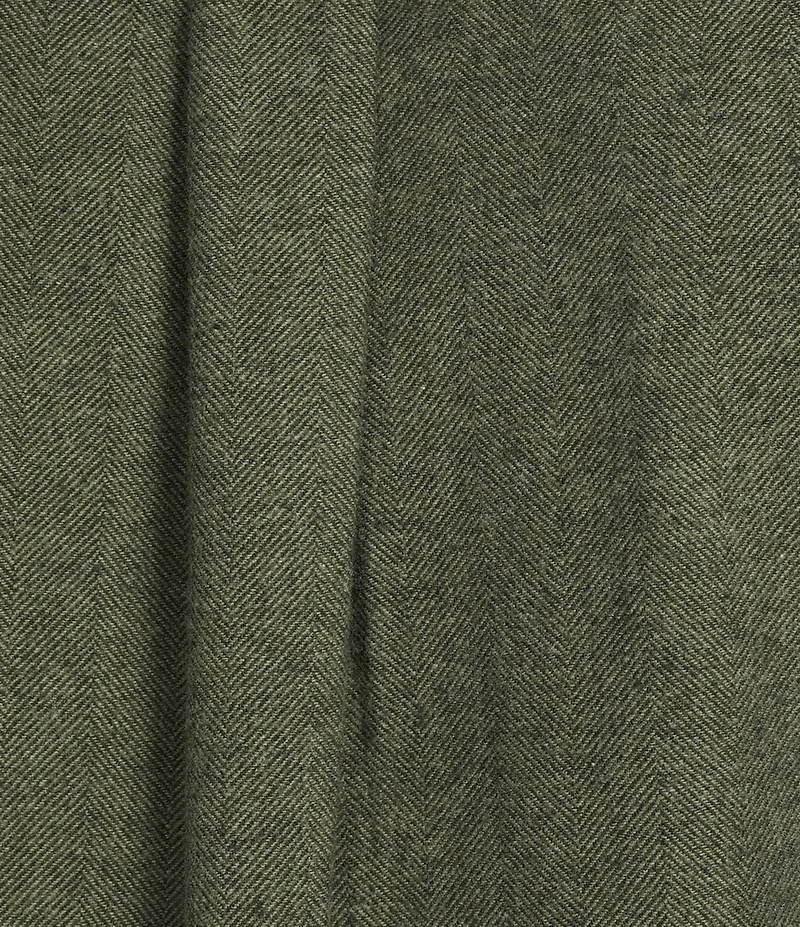 Roundtree & Yorke Big & Tall Long Sleeve Solid Portuguese Flannel Sport Shirt