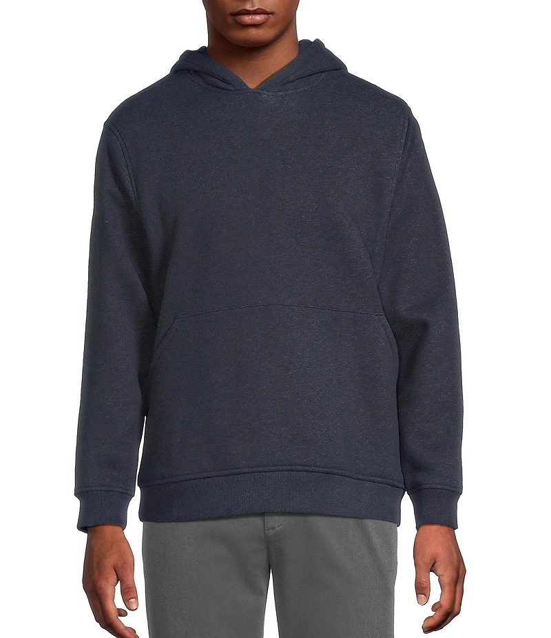 Roundtree & Yorke Big & Tall Long Sleeve Solid Sweatshirt Hoodie