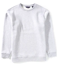 Roundtree & Yorke Big & Tall Long Sleeve Solid Terry Sweatshirt