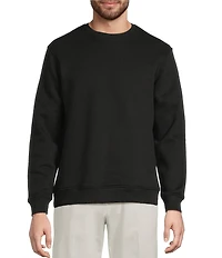 Roundtree & Yorke Big & Tall Long Sleeve Solid Terry Sweatshirt