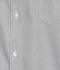 Roundtree & Yorke Big & Tall Non-Iron Short Sleeve Solid Dobby Sport Shirt