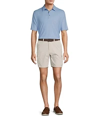 Roundtree & Yorke Big & Tall Performance Classic Fit Flat Front 11#double; Cargo Shorts
