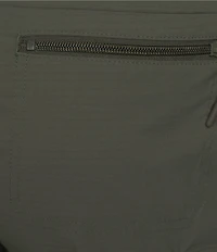 Roundtree & Yorke Big & Tall Performance Classic Fit Flat Front 11#double; Cargo Shorts