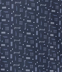 Roundtree & Yorke Big & Tall Performance Medallion Geo Print Polo Shirt