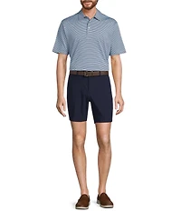 Roundtree & Yorke Big & Tall Performance Multi Stripe Polo Shirt