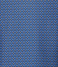 Roundtree & Yorke Big & Tall Performance Short Sleeve Geo Print Polo Shirt