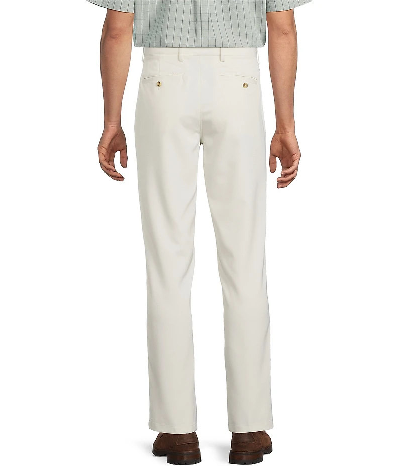 Roundtree & Yorke Big & Tall Performance Stewart Flat Front Classic Fit Performance Pants