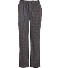 Roundtree & Yorke Big & Tall Plaid Flannel Sleep Pants