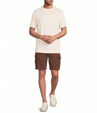 Roundtree & Yorke Big & Tall R and R 9#double; Inseam Cargo Shorts