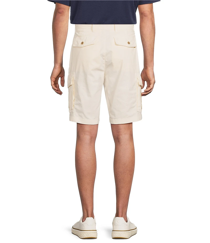Roundtree & Yorke Big & Tall R and R 9#double; Inseam Cargo Shorts