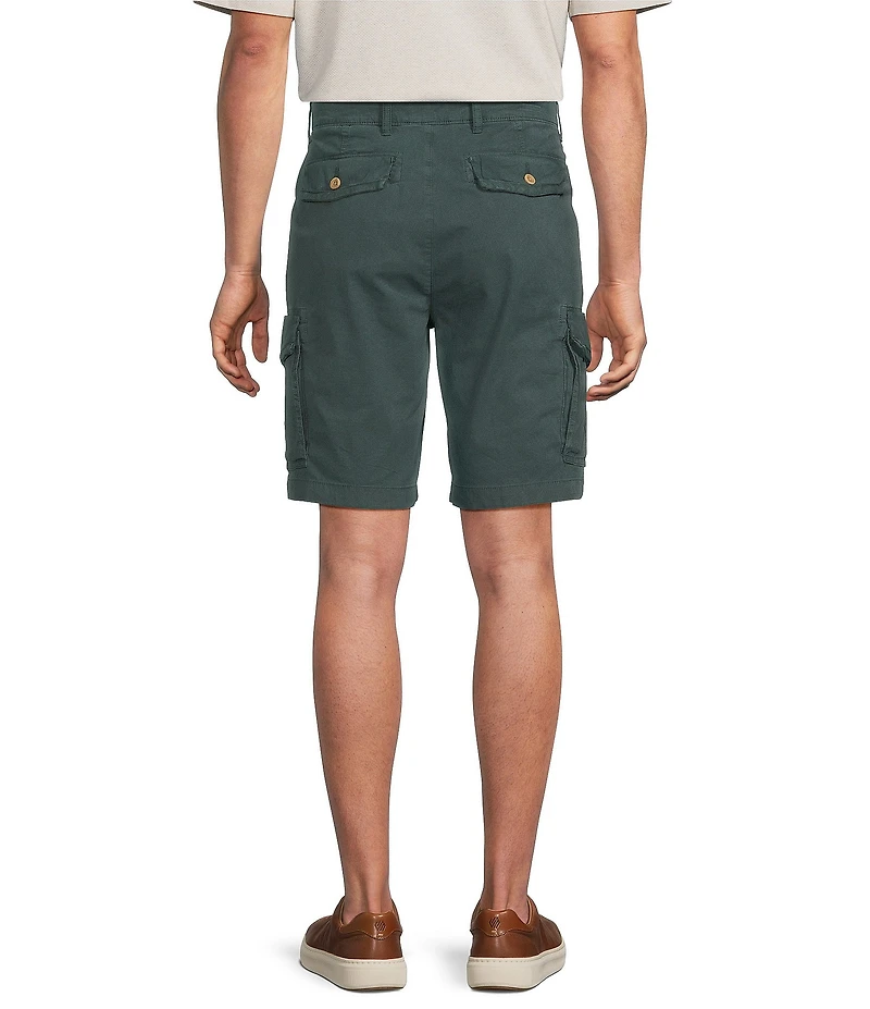 Roundtree & Yorke Big & Tall R and R 9#double; Inseam Cargo Shorts