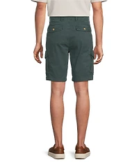 Roundtree & Yorke Big & Tall R and R 9#double; Inseam Cargo Shorts