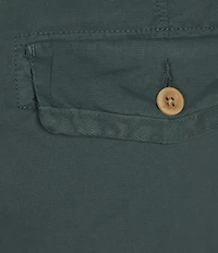 Roundtree & Yorke Big & Tall R and R 9#double; Inseam Cargo Shorts