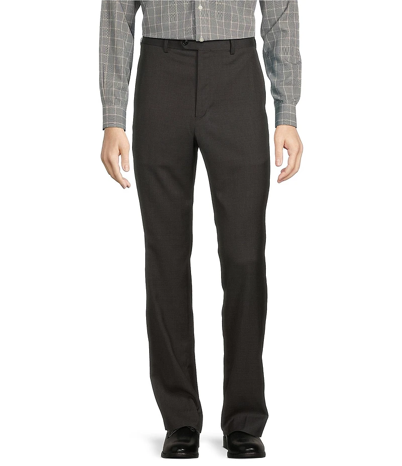 Roundtree & Yorke Big & Tall RE:FIT Ultimate Comfort Classic Fit Non-Iron Flat Front Dress Pants