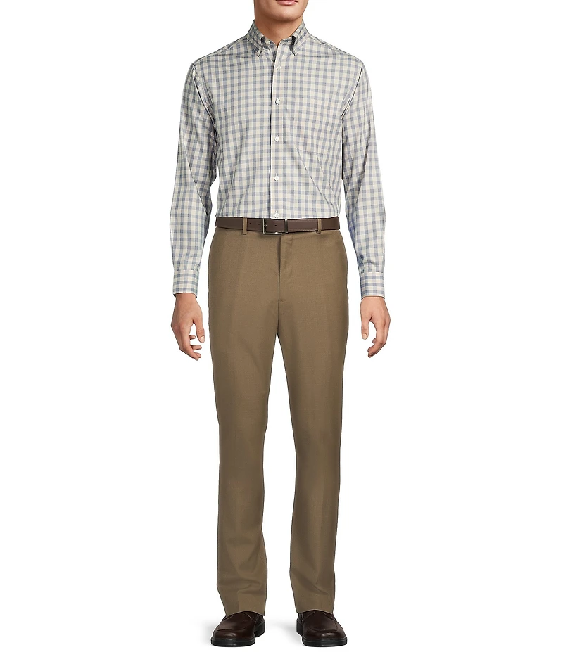 Roundtree & Yorke Big & Tall RE:FIT Ultimate Comfort Classic Fit Non-Iron Flat Front Dress Pants