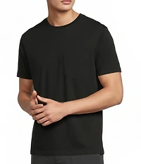 Roundtree & Yorke Big & Tall Short Sleeve Pocket Crew T-Shirt