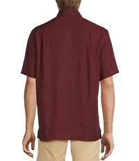 Roundtree & Yorke Big & Tall Short Sleeve Solid Sport Shirt