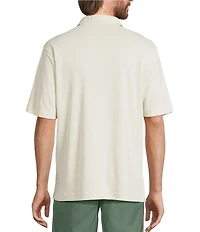 Roundtree & Yorke Big & Tall Short Sleeve Stripe Polynosic Polo Shirt
