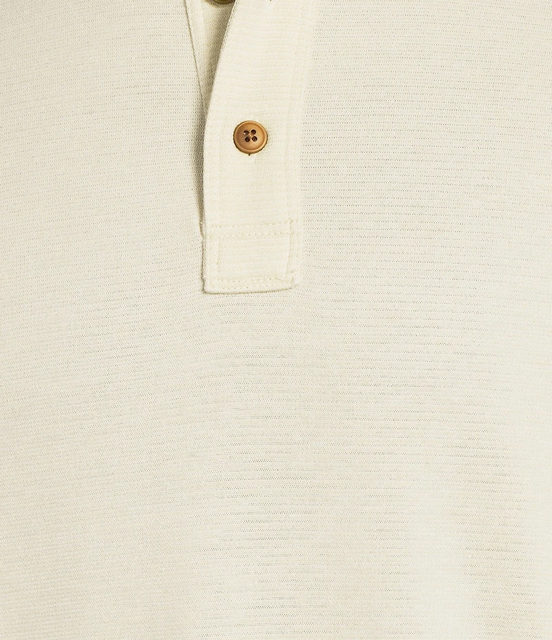 Roundtree & Yorke Big & Tall Short Sleeve Stripe Polynosic Polo Shirt