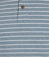 Roundtree & Yorke Big & Tall Short Sleeve Striped Polo Shirt
