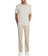 Roundtree & Yorke Big & Tall Solid Cloud Short Sleeve Crew Neck T-Shirt