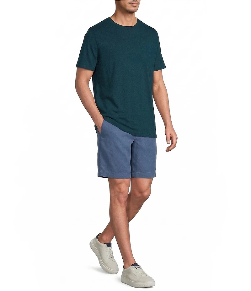Roundtree & Yorke Big & Tall Solid Cloud Short Sleeve Crew Neck T-Shirt