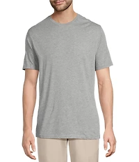 Roundtree & Yorke Big & Tall Solid Cloud Short Sleeve Crew Neck T-Shirt