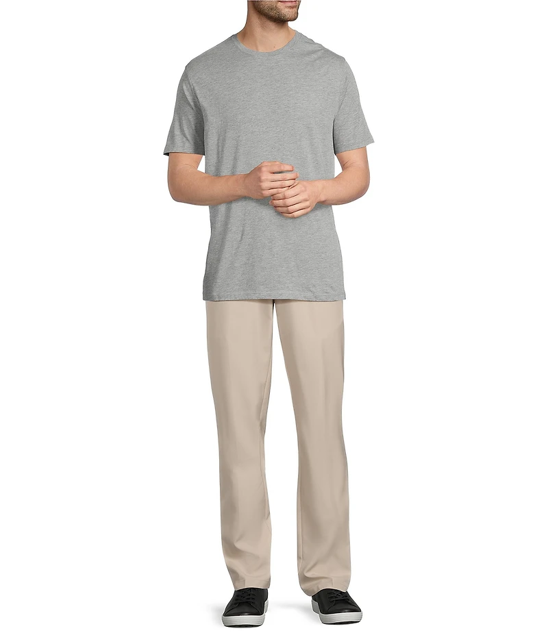 Roundtree & Yorke Big & Tall Solid Cloud Short Sleeve Crew Neck T-Shirt