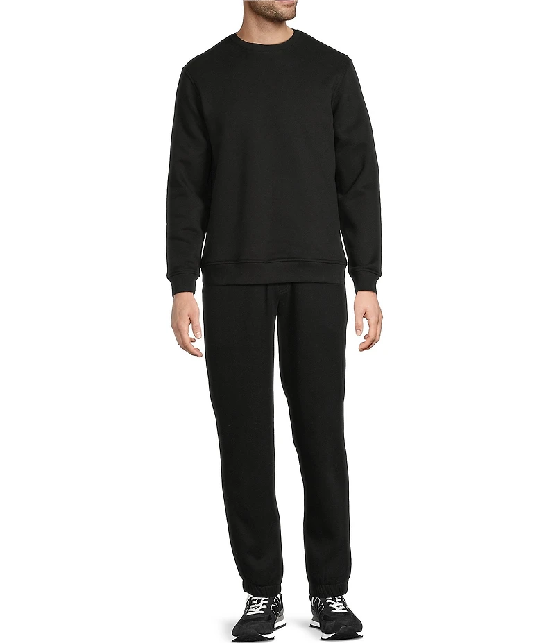 Roundtree & Yorke Big & Tall Solid Terry Jogger Pants