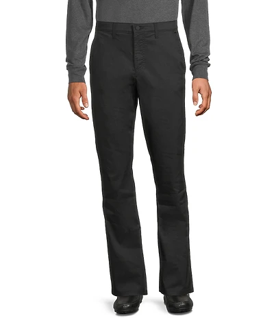 Roundtree & Yorke Big & Tall Straight Fit Flat Front Pants