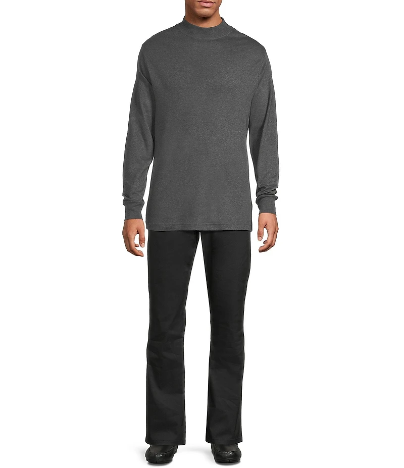 Roundtree & Yorke Big & Tall Straight Fit Flat Front Pants