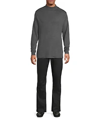 Roundtree & Yorke Big & Tall Straight Fit Flat Front Pants