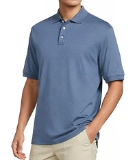 Roundtree & Yorke Big & Tall Supima Cotton Short Sleeve Solid Polo Shirt